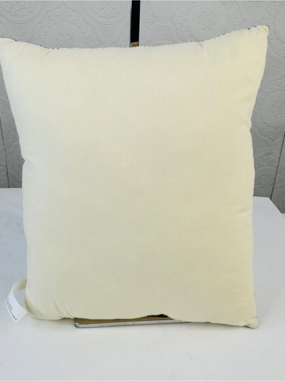 Throw Pillow Book Lover Club A Room Without Books Quilted Patchwork Cottage
